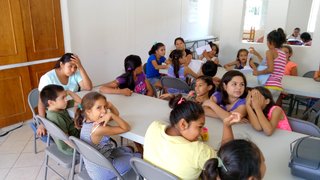My class at Casa Hogar Maximo